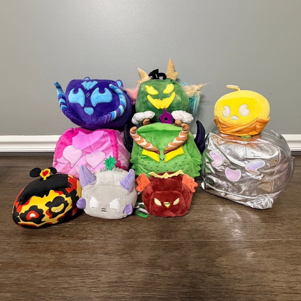Blox Fruits Roblox Dragon Spirit Gravity Love Magma Gaming Plush Set